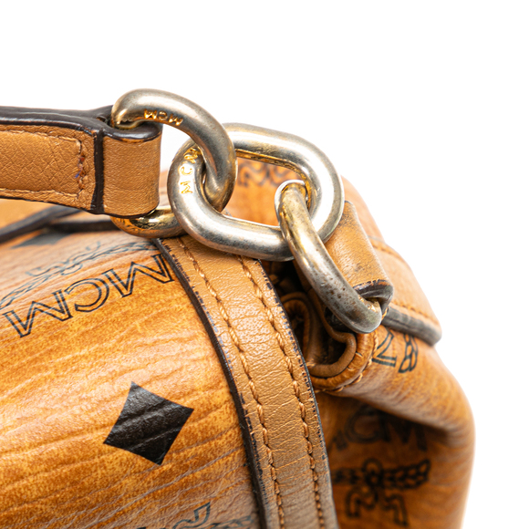 Pre-Loved MCM Visetos Satchel - Picture 8 of 11